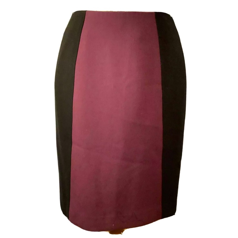Halogen Black & Purple Petite Pencil Skirt 2P